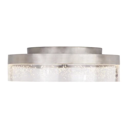 Discount ⌛ Patriot Lighting® Leah Satin Nickel Integrated LED Flush Mount Ceiling Light 👍 8 Discount ⌛ Patriot Lighting® Leah Satin Nickel Integrated LED Flush Mount Ceiling Light 👍 - Image 6