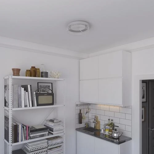 Discount ⌛ Patriot Lighting® Leah Satin Nickel Integrated LED Flush Mount Ceiling Light 👍 5 Discount ⌛ Patriot Lighting® Leah Satin Nickel Integrated LED Flush Mount Ceiling Light 👍 - Image 3