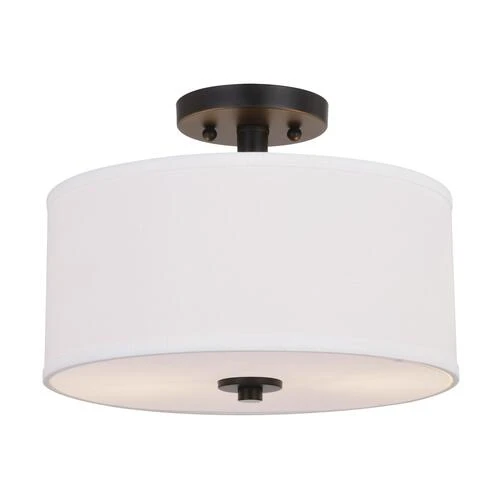 Promo 🤩 Patriot Lighting® Fabian Bronze 2-Light Semi-Flush Mount Ceiling Light 👍 8 Promo 🤩 Patriot Lighting® Fabian Bronze 2-Light Semi-Flush Mount Ceiling Light 👍 - Image 6