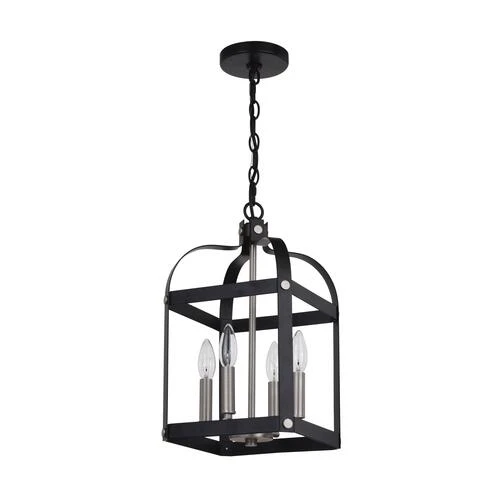 Top 10 ⭐ Patriot Lighting® Jazel Matte Black & Brushed Nickel 4-Light Pendant 🌟 7 Top 10 ⭐ Patriot Lighting® Jazel Matte Black & Brushed Nickel 4-Light Pendant 🌟 - Image 5