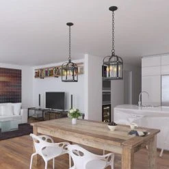 Top 10 ⭐ Patriot Lighting® Jazel Matte Black & Brushed Nickel 4-Light Pendant 🌟 12 Top 10 ⭐ Patriot Lighting® Jazel Matte Black & Brushed Nickel 4-Light Pendant 🌟 -Patriot Lighting Sales 3518805 Alt6