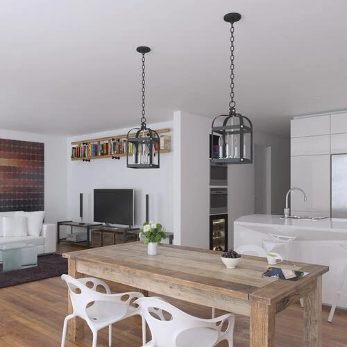 Top 10 ⭐ Patriot Lighting® Jazel Matte Black & Brushed Nickel 4-Light Pendant 🌟 6 Top 10 ⭐ Patriot Lighting® Jazel Matte Black & Brushed Nickel 4-Light Pendant 🌟 - Image 4