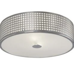 Deals 🛒 Patriot Lighting® Annie Chrome 2-Light Flush Mount Ceiling Light 🤩