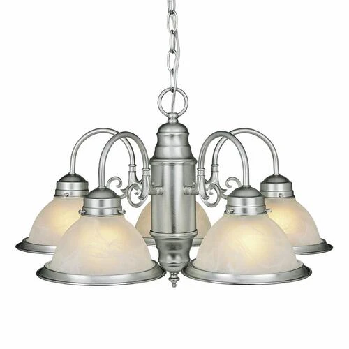 Cheap ❤️ Patriot Lighting® Saturn 5-Light Brushed Nickel Chandelier 😍 3 Cheap ❤️ Patriot Lighting® Saturn 5-Light Brushed Nickel Chandelier 😍