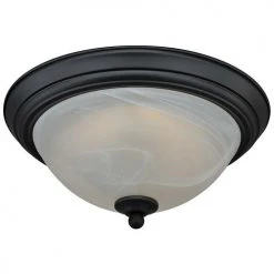 Best deal ✔️ Patriot Lighting® Payton Oil-Rubbed Bronze Integrated LED Flush Mount Ceiling Light ⭐