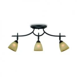 Discount ❤️ Patriot Lighting® Somerville 3-Light Bronze Track Lighting Set ⌛