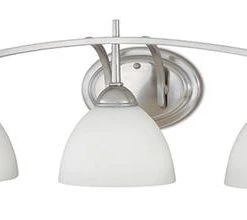 Cheap 🎉 Patriot Lighting® Somerville Satin Nickel 3-Light Vanity Light ❤️