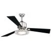 Coupon 🥰 Patriot Lighting® Elegant Home Crescent 52" Brushed Nickel Indoor LED Ceiling Fan 😍