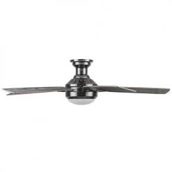 Best Sale 🥰 Patriot Lighting™ Ogun 52" Gunmetal Indoor LED Ceiling Fan 🎁 -Patriot Lighting Sales 3550022 20747 Sideview