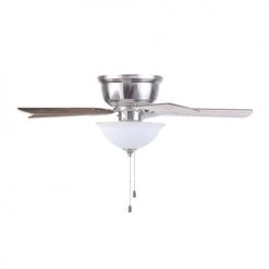 Promo ⌛ Patriot Lighting™ Austin 42" Brushed Nickel Indoor LED Ceiling Fan ✨ -Patriot Lighting Sales 3550108 20765 RS