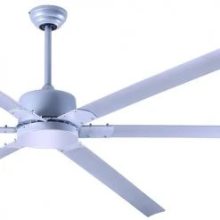 Deals ✨ Patriot Lighting™ Boss 96" Painted Grey Industrial Indoor/Outdoor Ceiling Fan 🎉 -Patriot Lighting Sales 3550494 P DETAIL