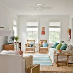 Buy 👏 Patriot Lighting™ Gilford 52" White Indoor LED Ceiling Fan ⌛ 20 Buy 👏 Patriot Lighting™ Gilford 52" White Indoor LED Ceiling Fan ⌛ -Patriot Lighting Sales 3550603 room2