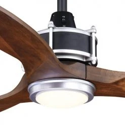 Cheapest ✔️ Patriot Lighting® Matrix 52" Matte Black & Brushed Silver Indoor/Outdoor LED Ceiling Fan ✔️ 12 Cheapest ✔️ Patriot Lighting® Matrix 52" Matte Black & Brushed Silver Indoor/Outdoor LED Ceiling Fan ✔️ -Patriot Lighting Sales 3550608 Alt2