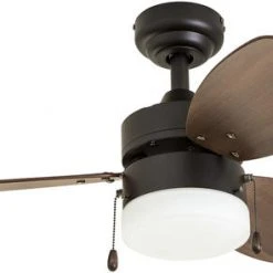 Promo 🤩 Patriot Lighting™ Gibson Street 30" Bronze Indoor LED Ceiling Fan 🎁 -Patriot Lighting Sales 3550643 20677 Main2