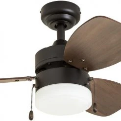 Promo 🤩 Patriot Lighting™ Gibson Street 30" Bronze Indoor LED Ceiling Fan 🎁 -Patriot Lighting Sales 3550643 20677 Main2Zoomed