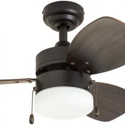 Promo 🤩 Patriot Lighting™ Gibson Street 30" Bronze Indoor LED Ceiling Fan 🎁 -Patriot Lighting Sales 3550643 20677 MainZoomed