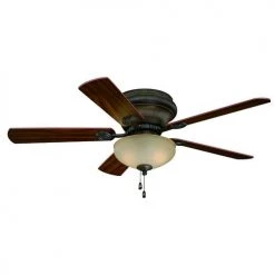 Wholesale 👍 Patriot Lighting™ Camden II 42" Aged Walnut Indoor LED Ceiling Fan ⭐