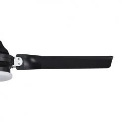 Best Sale ❤️ Patriot Lighting™ Istanbul 52" Black With Chrome Accent Indoor/Outdoor LED Ceiling Fan ❤️ -Patriot Lighting Sales 3550703 Alt5