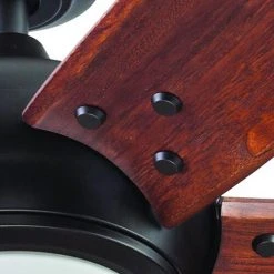 New ⭐ Patriot Lighting® Elegant Home Hubbard 62" Bronze Indoor LED Ceiling Fan 😍 -Patriot Lighting Sales 3550705 ALT17