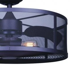 Best Pirce ✨ Patriot Lighting™ Arris II 24" Oil-Rubbed Bronze Indoor/Outdoor LED Fandelier 🌟 -Patriot Lighting Sales 3550709 P DETAIL