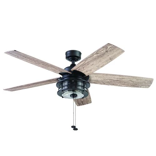 Coupon ⌛ Patriot Lighting™ Slade 52" Matte Black Indoor/Outdoor LED Ceiling Fan ❤️ 6 Coupon ⌛ Patriot Lighting™ Slade 52" Matte Black Indoor/Outdoor LED Ceiling Fan ❤️ - Image 4