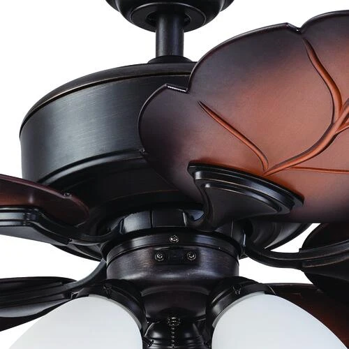 Outlet 🎁 Patriot Lighting™ Sonesta IV 52" Iron Indoor/Outdoor LED Ceiling Fan 🥰 6 Outlet 🎁 Patriot Lighting™ Sonesta IV 52" Iron Indoor/Outdoor LED Ceiling Fan 🥰 - Image 4