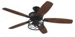 Cheap ⌛ Patriot Lighting™ Phinny 56" Matte Black Indoor LED Ceiling Fan ❤️ -Patriot Lighting Sales 3550721 ALT4