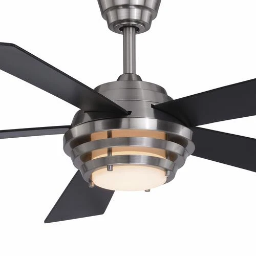Brand new 👍 Patriot Lighting™ Kyoto 52" Brushed Nickel Indoor Integrated LED Ceiling Fan 💯 9 Brand new 👍 Patriot Lighting™ Kyoto 52" Brushed Nickel Indoor Integrated LED Ceiling Fan 💯 - Image 7