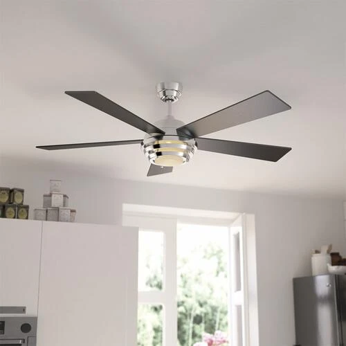 Brand new 👍 Patriot Lighting™ Kyoto 52" Brushed Nickel Indoor Integrated LED Ceiling Fan 💯 5 Brand new 👍 Patriot Lighting™ Kyoto 52" Brushed Nickel Indoor Integrated LED Ceiling Fan 💯 - Image 3