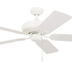 Hot Sale 🛒 Patriot Lighting™ Pryce 52" White Indoor Ceiling Fan 👏 -Patriot Lighting Sales 3557060 main2018