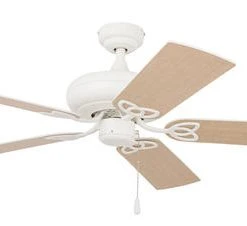 Hot Sale 🛒 Patriot Lighting™ Pryce 52" White Indoor Ceiling Fan 👏 -Patriot Lighting Sales 3557060 mainb2018