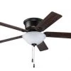 Hot Sale 🔔 Patriot Lighting™ Alston 52" Bronze Indoor LED Ceiling Fan 😀 -Patriot Lighting Sales 3557068