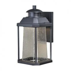 Best deal 💯 Patriot Lighting® Eliza Textured Black LED Outdoor Wall Light ❤️