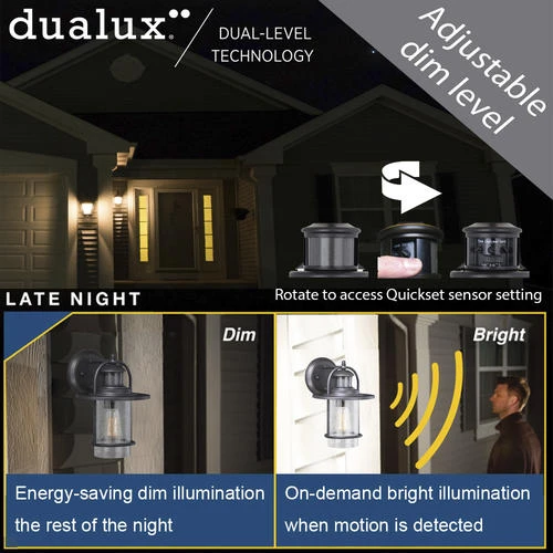 Cheap ❤️ Patriot Lighting® Merrick Oil-Rubbed Bronze Outdoor Motion Sensor Security Wall Light 🔔 6 Cheap ❤️ Patriot Lighting® Merrick Oil-Rubbed Bronze Outdoor Motion Sensor Security Wall Light 🔔 - Image 4