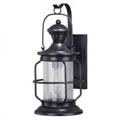 Wholesale ✔️ Patriot Lighting® Tinsley Black Outdoor Motion Sensor Security Wall Light 😀