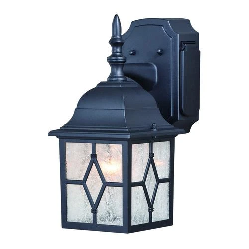 Cheap 😀 Patriot Lighting® Galeana Textured Black Outdoor Wall Light W/ Outlet ⌛ 3 Cheap 😀 Patriot Lighting® Galeana Textured Black Outdoor Wall Light W/ Outlet ⌛