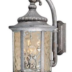 Wholesale 🌟 Patriot Lighting® Valencia Gilded Silver Outdoor Wall Light 👏