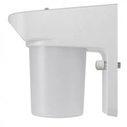 Budget 🧨 Patriot Lighting® White LED Dusk-to-Dawn Outdoor Security Jelly Jar 😀 -Patriot Lighting Sales 356 9452 SideView