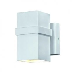 Wholesale 😉 Patriot Lighting® Architecture Painted Satin Nickel Integrated LED Outdoor Wall Light 🤩 -Patriot Lighting Sales 356 9937 P SF