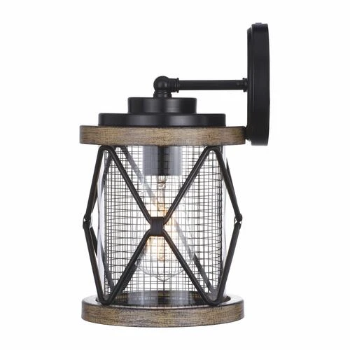 Discount 🔥 Patriot Lighting® Elegant Home Bodhi Black & Replica Wood Outdoor Wall Light 🌟 5 Discount 🔥 Patriot Lighting® Elegant Home Bodhi Black & Replica Wood Outdoor Wall Light 🌟 - Image 3