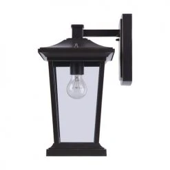 Deals ⭐ Patriot Lighting® Holliday Oil-Rubbed Bronze Outdoor Wall Light ✨ -Patriot Lighting Sales 3561125 P LS OFF