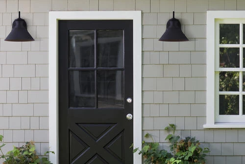 Outlet ✔️ Patriot Lighting® Conor Black Outdoor Wall Light 💯 5 Outlet ✔️ Patriot Lighting® Conor Black Outdoor Wall Light 💯 - Image 3