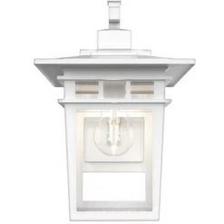 Flash Sale 🌟 Patriot Lighting® Michee White Outdoor Wall Light 👏 17 Flash Sale 🌟 Patriot Lighting® Michee White Outdoor Wall Light 👏 -Patriot Lighting Sales 3561153 Michee Outdoor Light Front