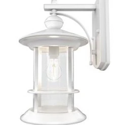 Wholesale ⌛ Patriot Lighting® Treehouse White Outdoor Wall Light 👏 -Patriot Lighting Sales 3561162 Treehouse Light Side