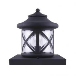 Budget ⌛ Patriot Lighting® Sonoma Black Outdoor Post Light ⭐ -Patriot Lighting Sales 3561166 P LS
