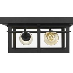 Coupon 🎉 Patriot Lighting® Ward Matte Black Flush Mount Outdoor Ceiling Light 🥰 -Patriot Lighting Sales 3561189 P ALT3