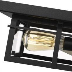 Coupon 🎉 Patriot Lighting® Ward Matte Black Flush Mount Outdoor Ceiling Light 🥰 -Patriot Lighting Sales 3561189 P ALT8