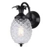 Best deal 🔔 Patriot Lighting® Pineapple Matte Black Outdoor Wall Light ✨ -Patriot Lighting Sales 3561194new