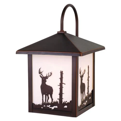 Discount 😉 Patriot Lighting® Deer Burnished Bronze Outdoor Wall Light ⭐ 6 Discount 😉 Patriot Lighting® Deer Burnished Bronze Outdoor Wall Light ⭐ - Image 4