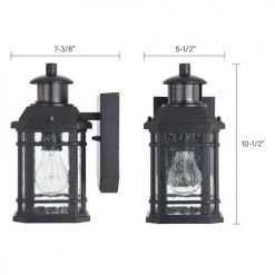 Cheap 👍 Patriot Lighting® Dualux Elizabeth II Textured Black Motion Sensor Outdoor Security Wall Light 🔔 11 Cheap 👍 Patriot Lighting® Dualux Elizabeth II Textured Black Motion Sensor Outdoor Security Wall Light 🔔 -Patriot Lighting Sales 3563841 Alt3